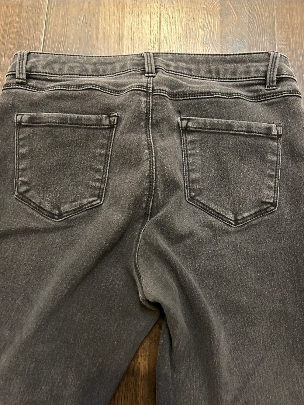 d. jeans Women's Skinny Jeans in Dark Gray - Picture 4 of 6